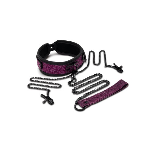 Conjunto Collar y Correa WhipSmart Dragon Placer BDSM