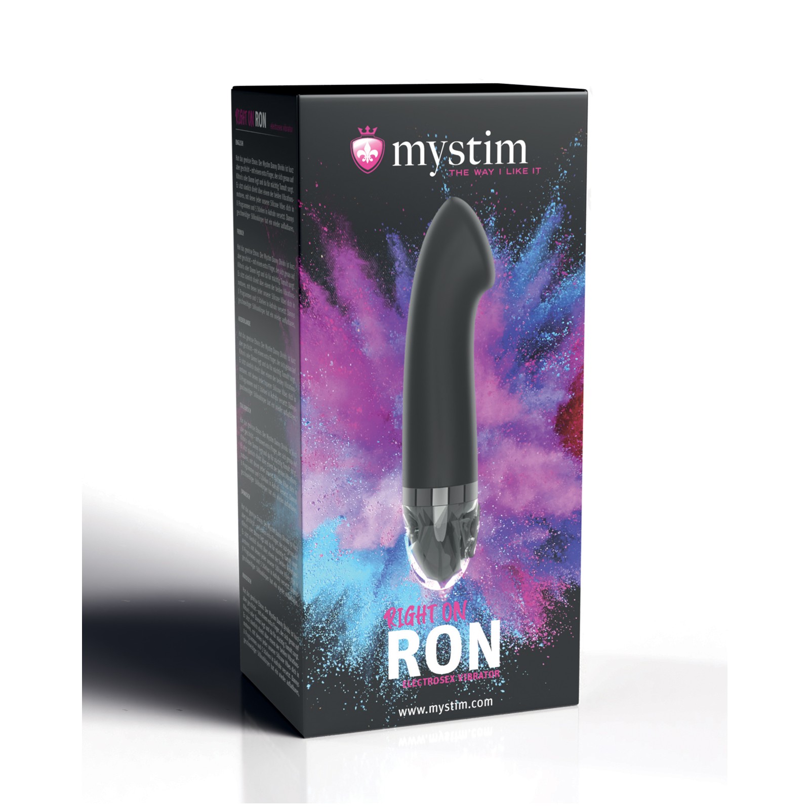 Vibrador G de Mystim Right On Ron eStim