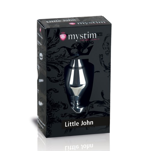 Buttplug Pequeño Aluminium Little John Plata