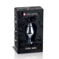 Buttplug Pequeño Aluminium Little John Plata