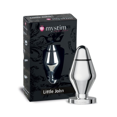 Buttplug Pequeño Aluminium Little John Plata