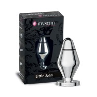 Buttplug Pequeño Aluminium Little John Plata