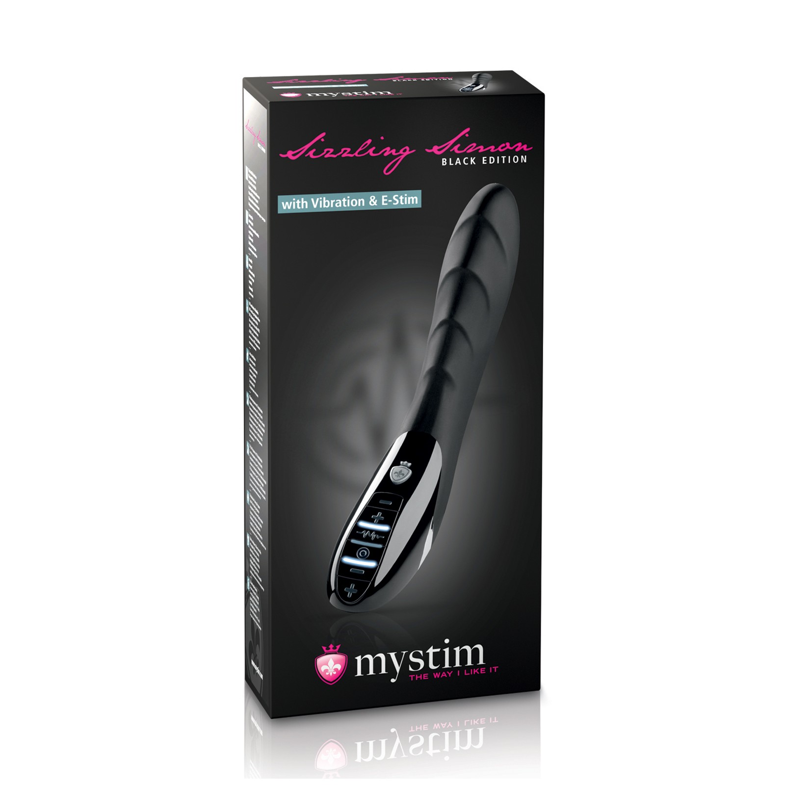 Vibrador eStim Black Edition Sizzling Simon de Mystim