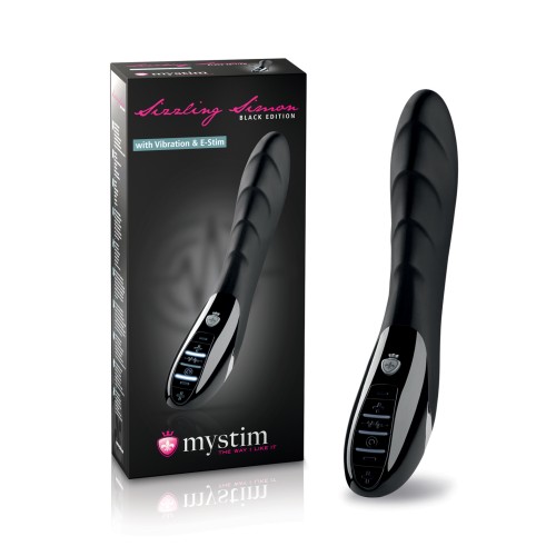 Vibrador eStim Black Edition Sizzling Simon de Mystim