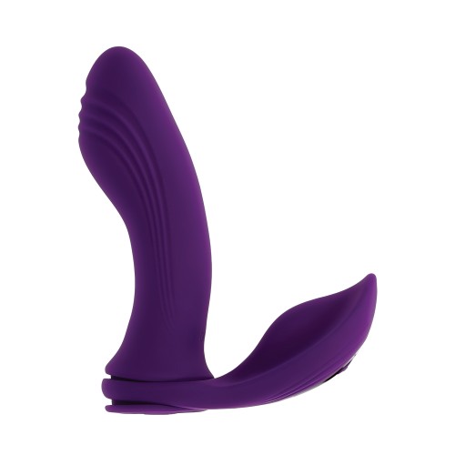 Vibrador Dual Playboy Mix & Match Púrpura