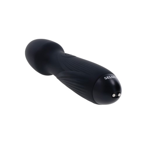 Selopa Power Trip Wand Vibrator Black - Powerful and Stylish