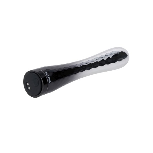 Selopa Silverado Grey Black Bullet Vibrator