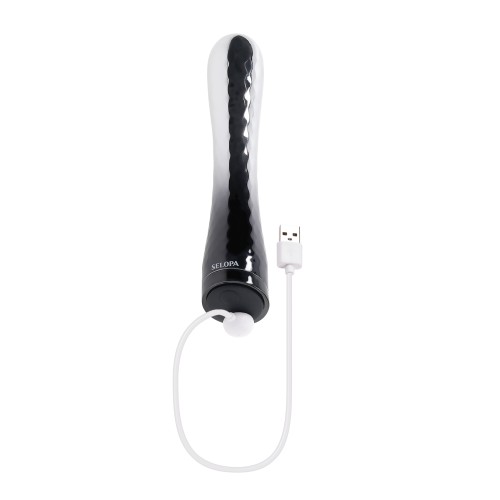 Selopa Silverado Grey Black Bullet Vibrator