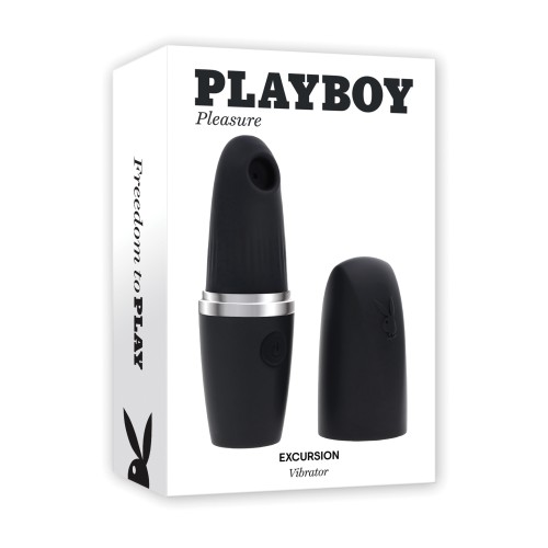 Playboy Pleasures Excursion Clitoral Suction Vibe - Black