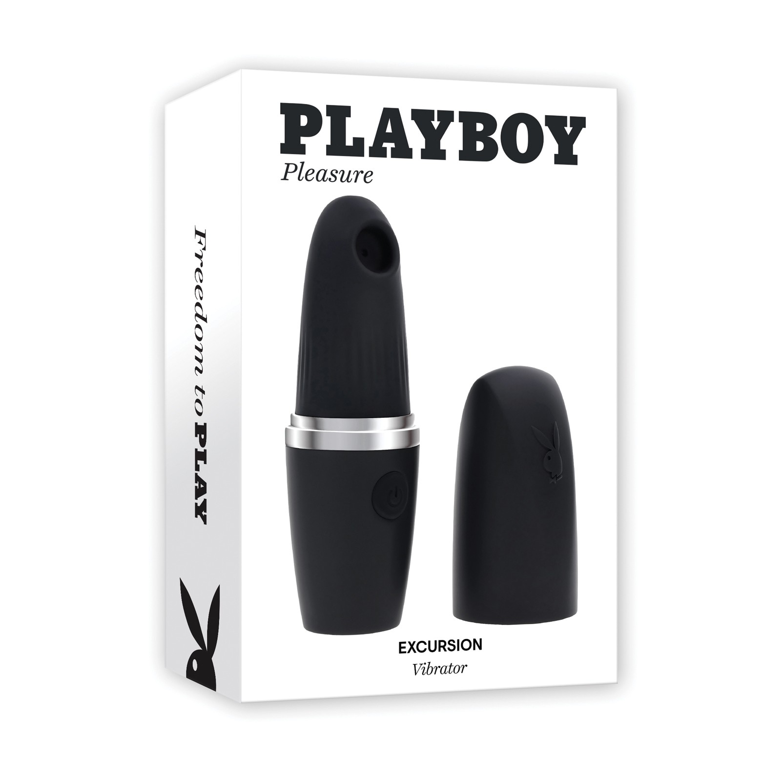 Playboy Pleasures Excursion Clitoral Suction Vibe - Black