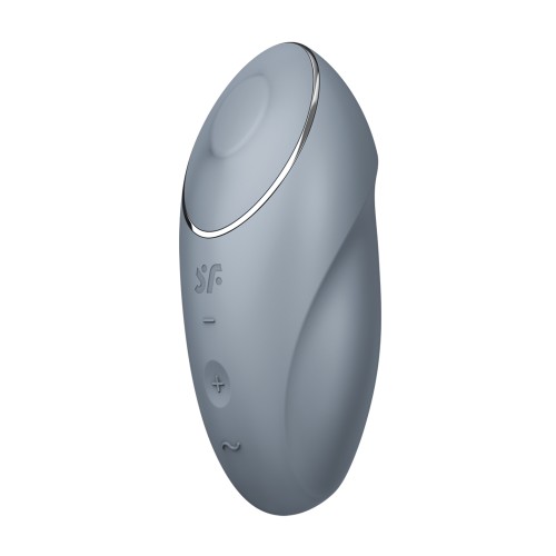 Satisfyer Tap & Climax 1 Azul Gris