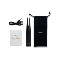 PRIVE Melodi Clitoral Vibrator Black