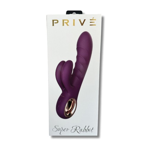 PRIVE Super Rabbit Vibrator - Purple