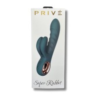 PRIVE Super Rabbit Vibrator Teal