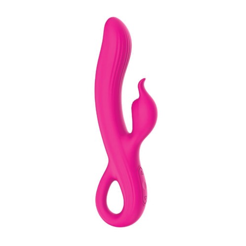 Vibrador Dual Lola Rabbit Wild Pop Rosa - Sensaciones Poderosas