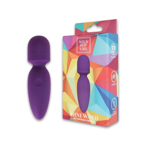 Wild Pop Vibe Mini Wand Purple