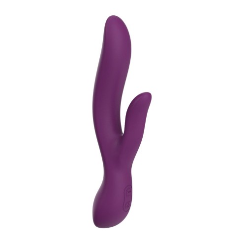 Wild Pop Vibe Molly Rabbit Dual Vibrator - Purple