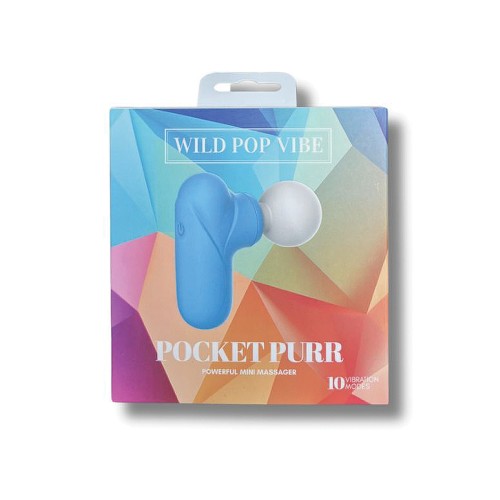 Wild Pop Pocket Purr Mini Massager