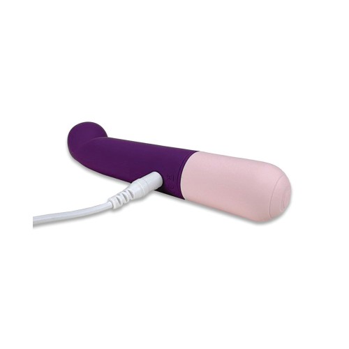 Vibrador Slim G Wild Pop Morado - Estimulación Definitiva del Punto G