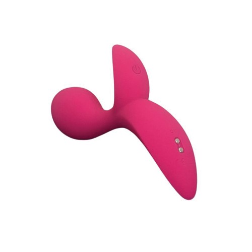 Vibrador Recargable Pink Elephant Buzzy Bae con Control Remoto - Rosa