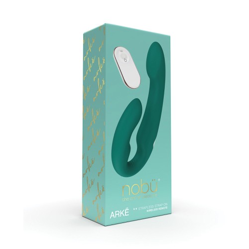 Nobu Arke Strapless Strap On Vibrator - Emerald