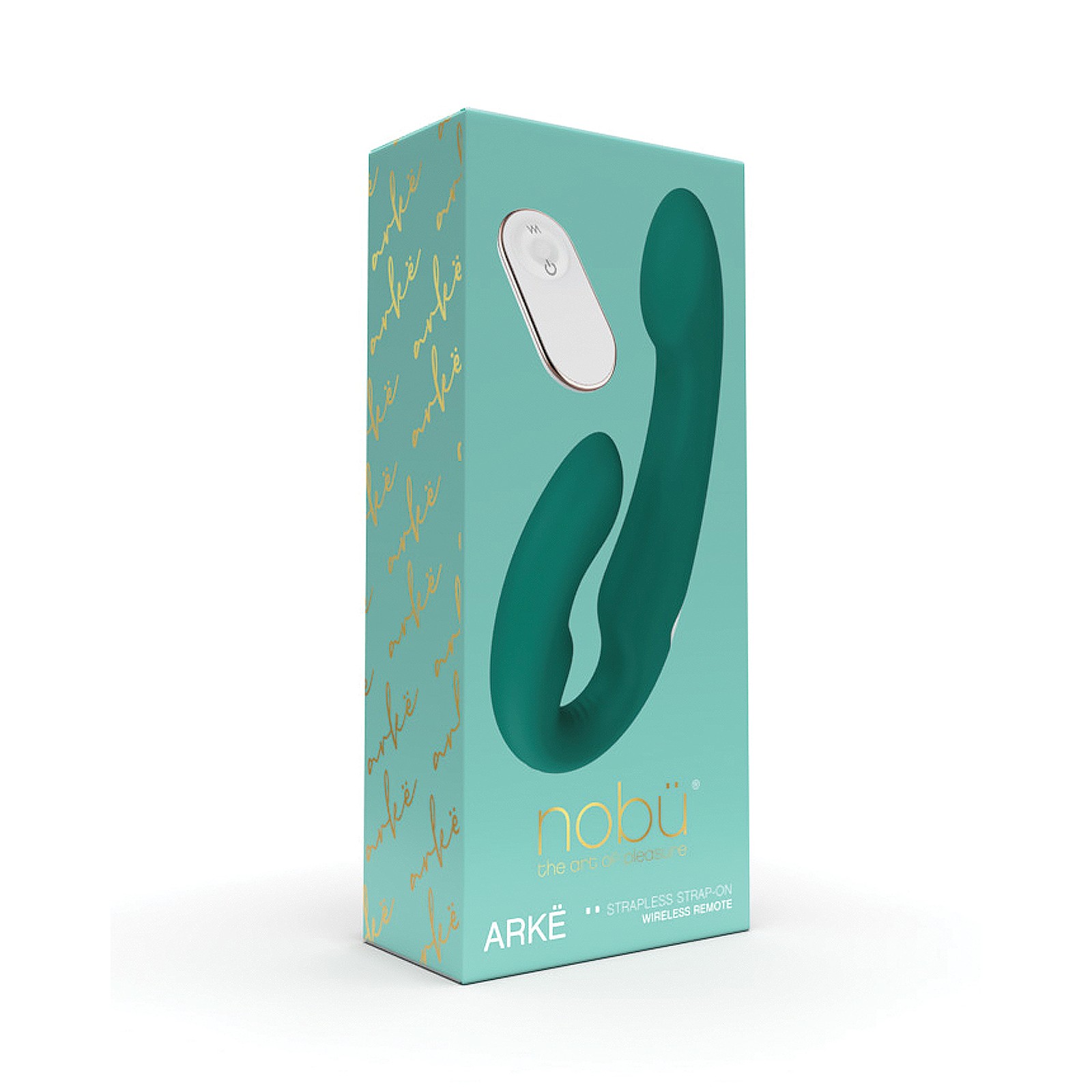 Nobu Arke Strapless Strap On Vibrador - Esmeralda