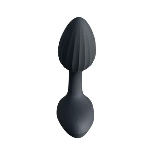 Vibrador Recargable Pink Elephant Dreamer con Control Remoto - Negro