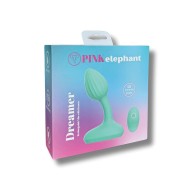 Vibrador Recargable Pink Elephant Dreamer con Control Remoto