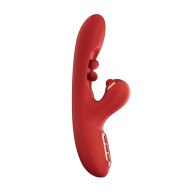 Vibrador G-Spot que Wiggles - Edición Color Rojo