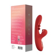 Vibrador G-Spot que Wiggles - Edición Color Rojo