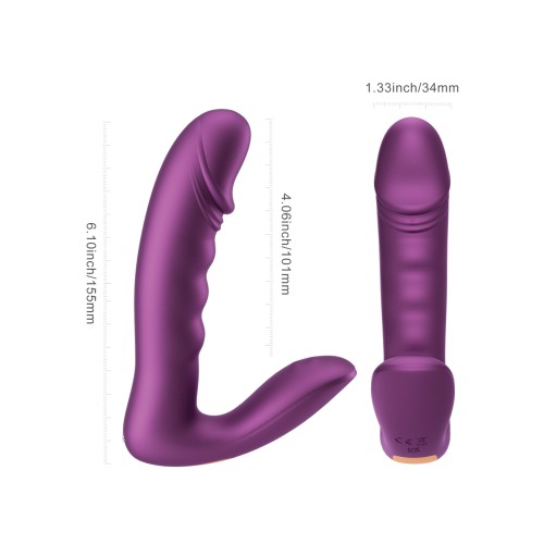 Vibrador para Punto G Sensible a la Presión RORA 2