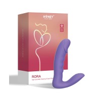 RORA App-Controlled Rotating G-Spot Vibrator Purple - Ultimate Pleasure