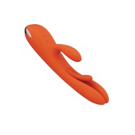 Terri App Controlled Kinky Rabbit Vibrator - Orange