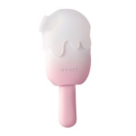 Vibrador de Helado Bite Me Rosa Blanco - Placer Dulce