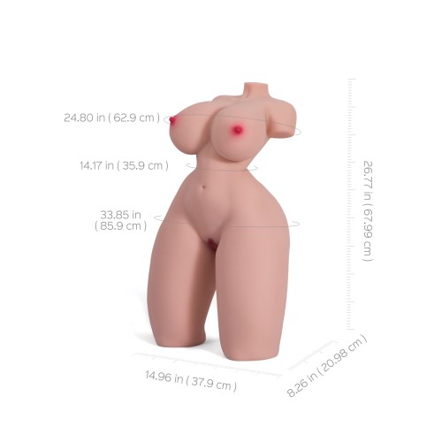 Mara Realistic Chest and Buttocks Sex Doll