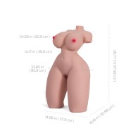 Mara Realistic Chest and Buttocks Sex Doll