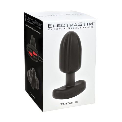 ElectraStim Silicone Noir Tartarus Butt Plug - Black