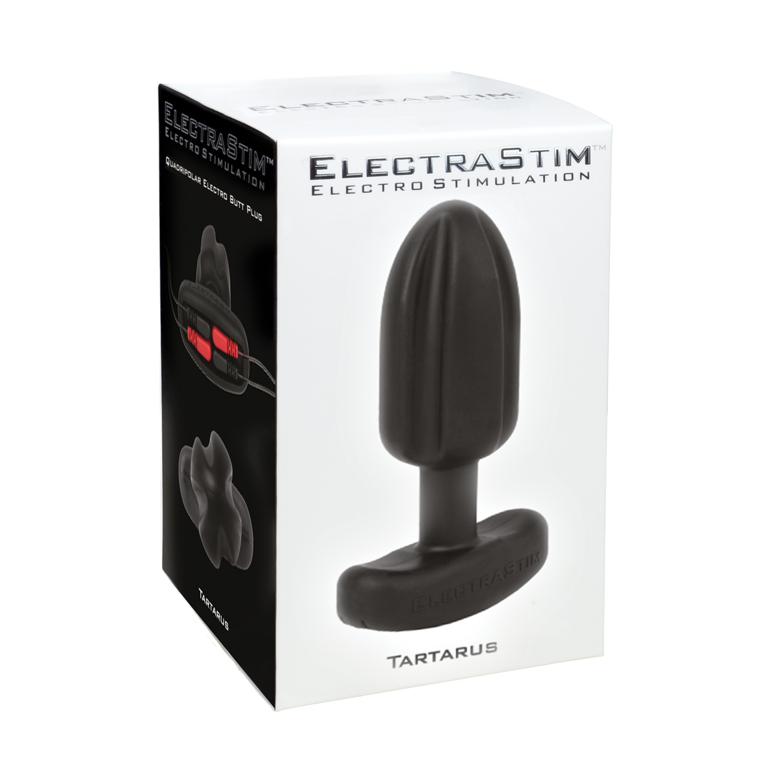 ElectraStim Silicone Noir Tartarus Butt Plug - Black