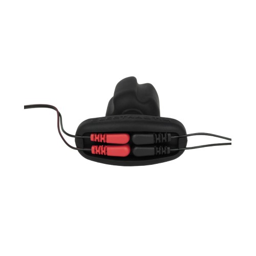 Plug Anal ElectraStim Silicone Noir Tartarus - Negro