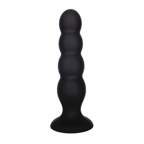 VERS Liquid Silicone Suction Anal Plug Black