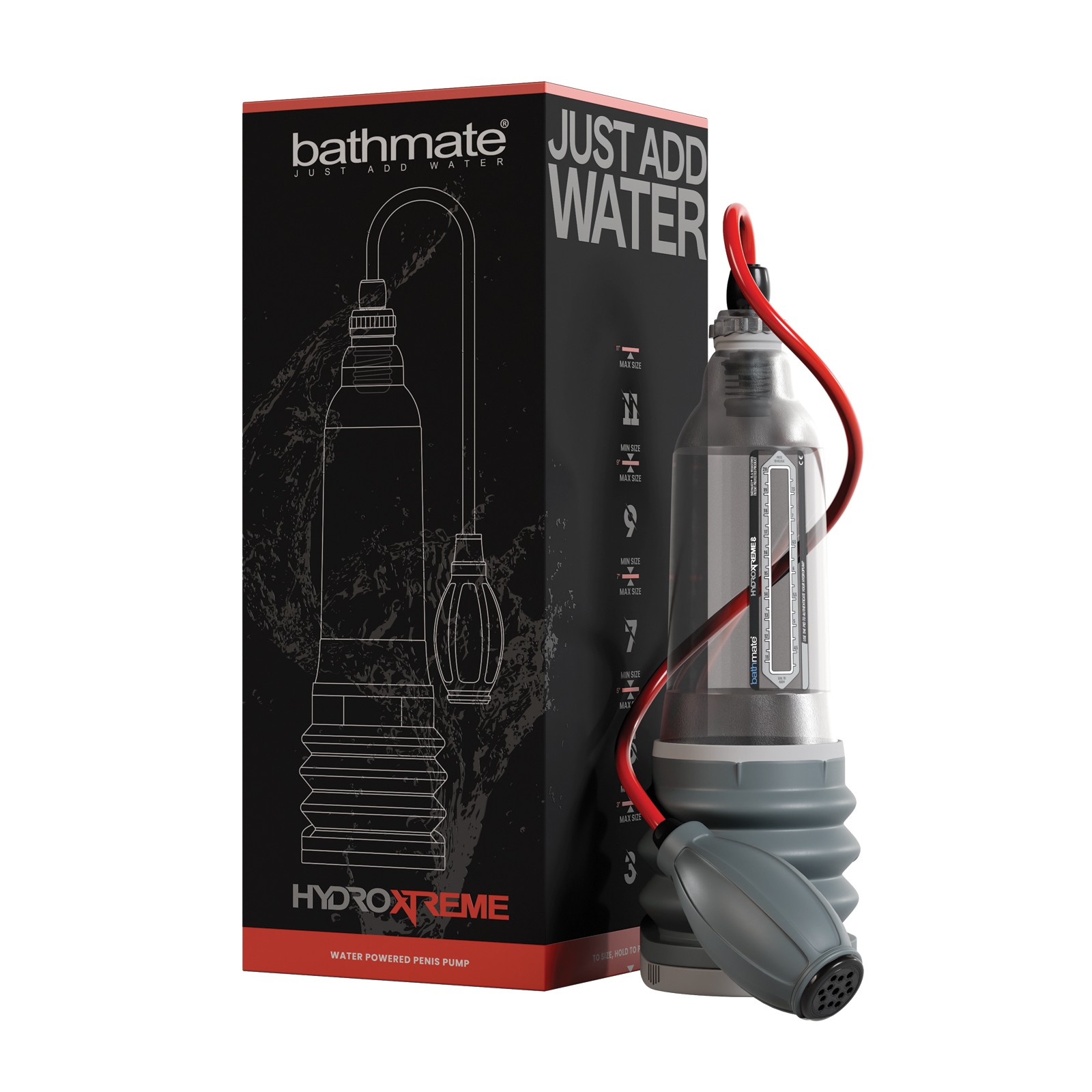 Bathmate Hydroxtreme8 Clear - Advanced Pumping