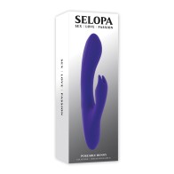 Vibrador Conejito Poseable Selopa - Púrpura