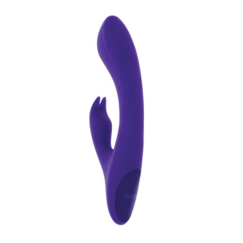 Selopa Poseable Bunny Rabbit Vibrator - Purple