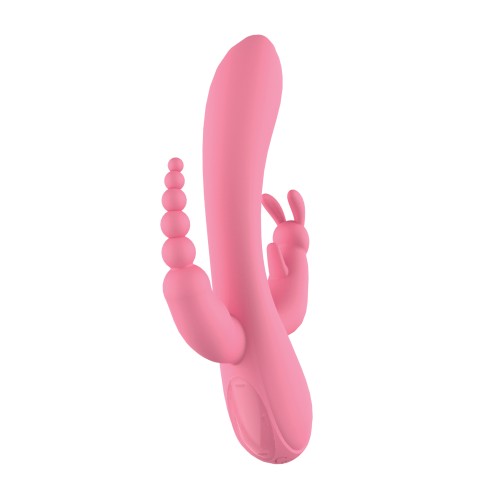 The Beat Trifecta Massager - Pink