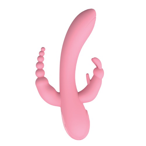 The Beat Trifecta Massager - Pink