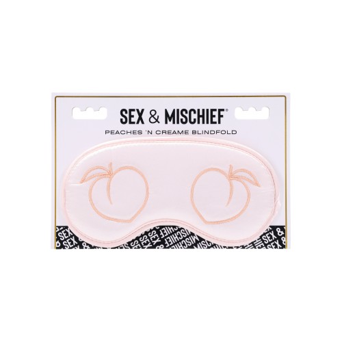 Sex & Mischief Peaches Blindfold