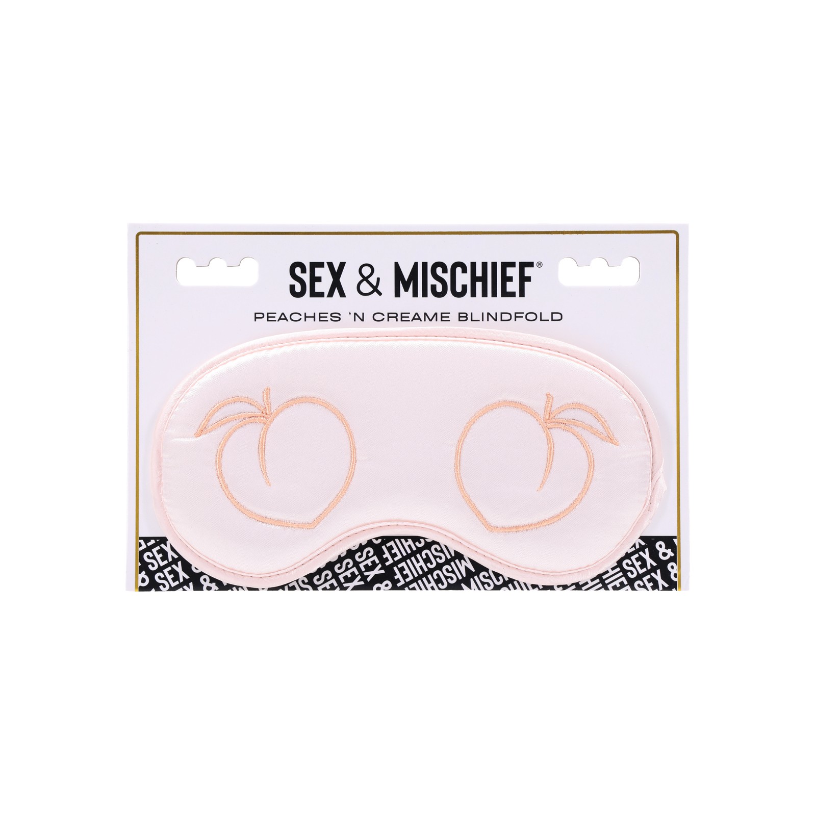 Sex & Mischief Peaches Blindfold