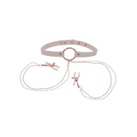 Peaches & CreaMe Nipple Clamp Collar for Play