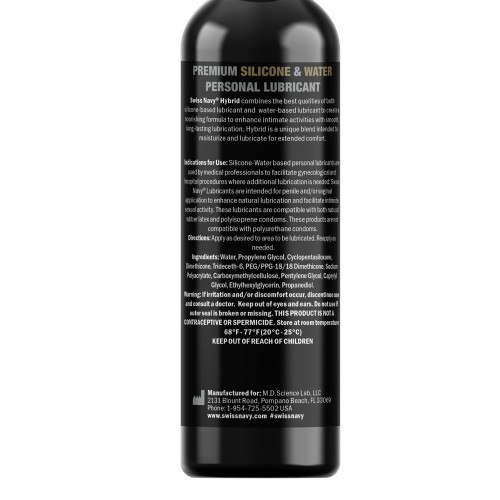 Lubricante Híbrido Premium Swiss Navy 2 oz