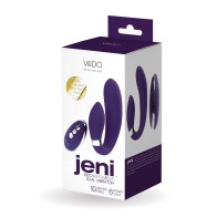 VeDO Jeni Vibrador Doble Motor con Control Remoto - Morado